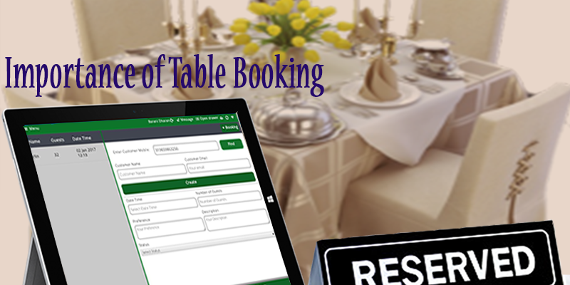 Importance Of Table Booking