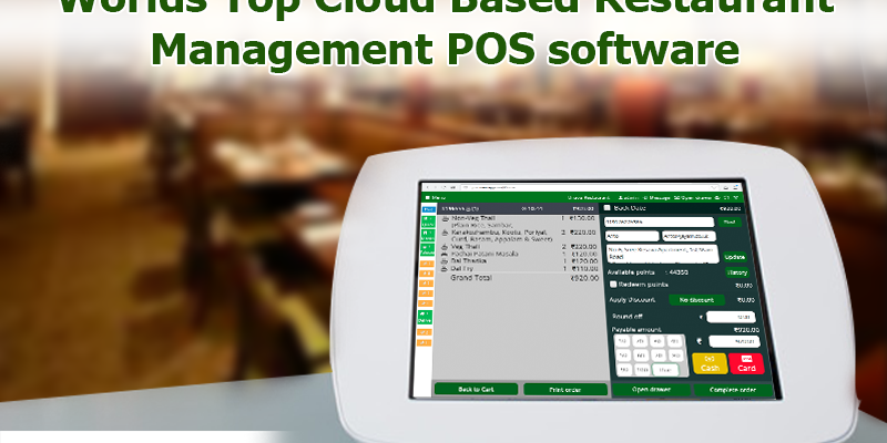 Worlds Top Cloud Based Restaurant Management POS Software