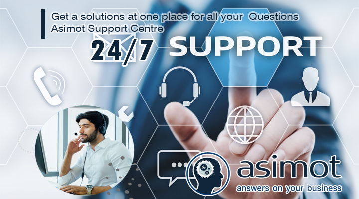 Get A Solutions At One Place For All Your Questions | Asimot Support Centre